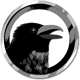 pixel raven